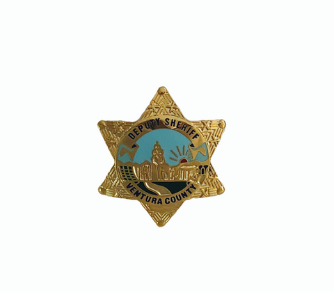 Pin: Ventura County Deputy Sheriff 1cm Badge